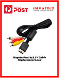 AV Audio Video Cable for Playstation 1, 2 & 3