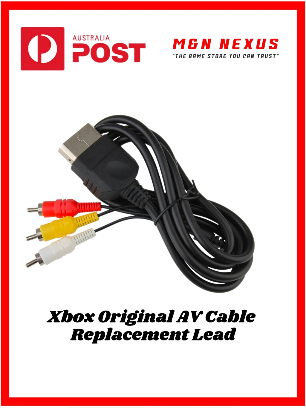 AV Audio Video Cable for Original Xbox console