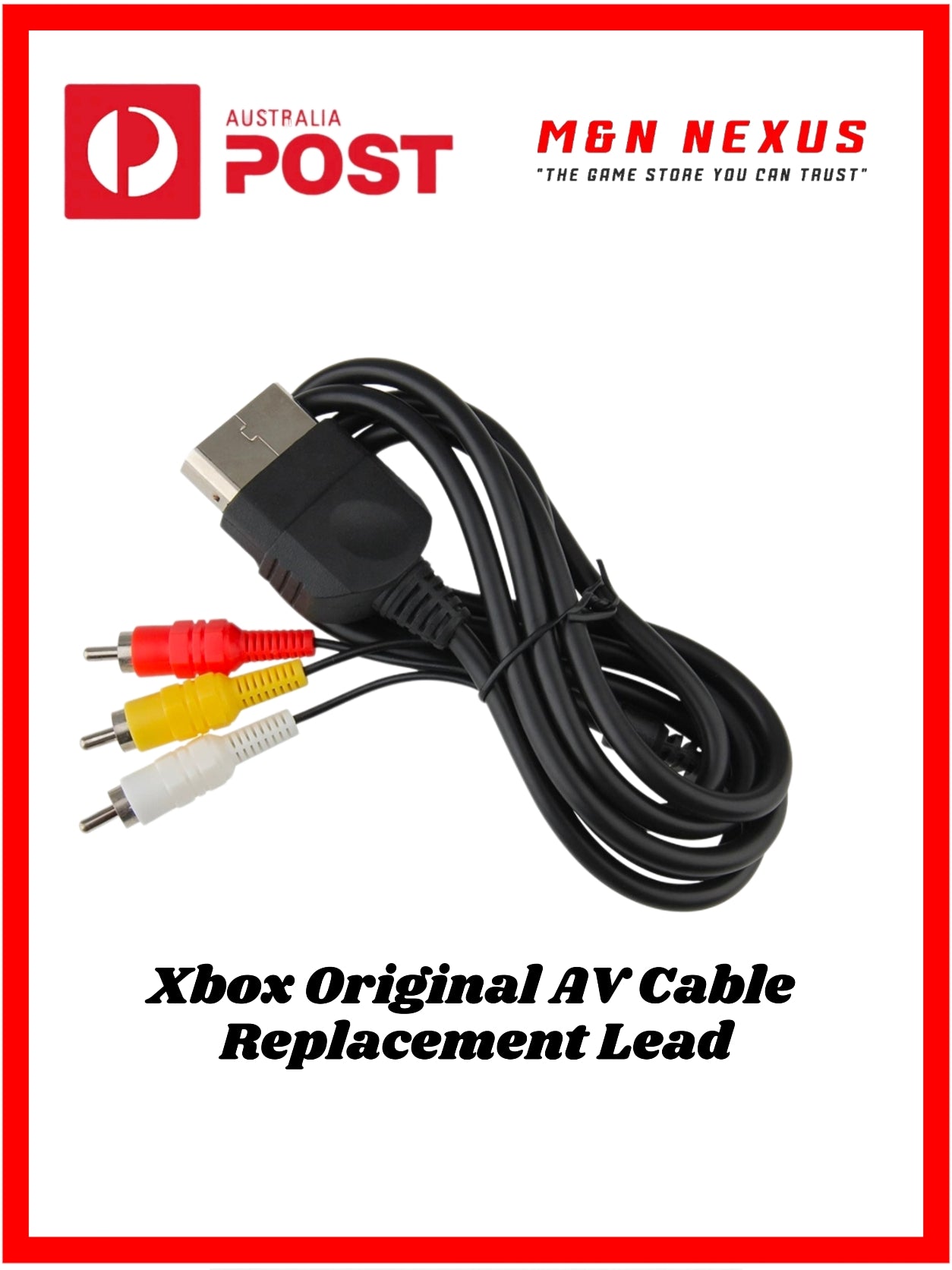 AV Audio Video Cable for Original Xbox console